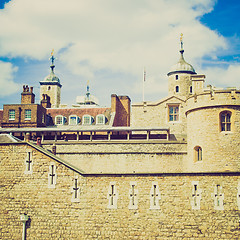 Image showing Vintage look Tower of London