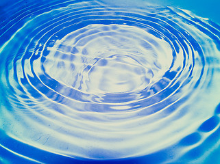 Image showing Retro look water background