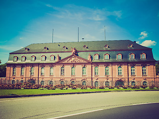 Image showing Retro look Mainz Staatskanzlei