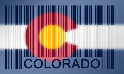 Image showing Barcode flag