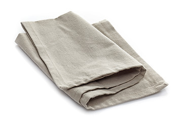 Image showing linen napkin