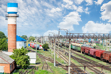 Image showing Railway station