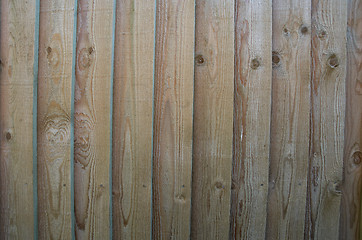 Image showing Wooden fence