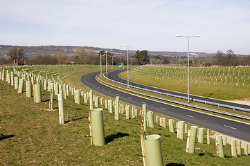 Image showing New road