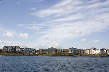 Image showing House by the lake
