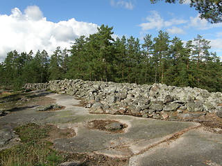 Image showing Bronze age burial site in Finland