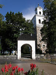Image showing Church of Holy Cross, Rauma, Finland