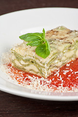 Image showing lasagna