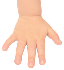 Image showing baby hand