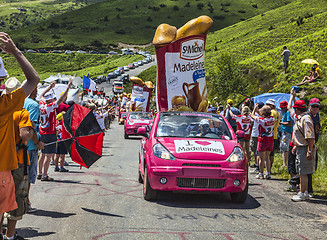 Image showing Publicity Caravan in Pyrenees