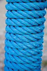 Image showing  blue rope