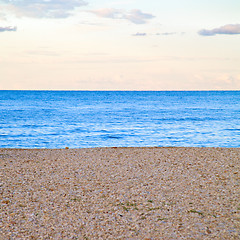 Image showing beach and sea 