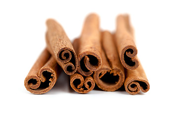 Image showing cinnamon sticks 