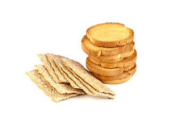 Image showing two kinds of crackers