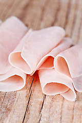 Image showing slices of ham 