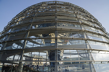 Image showing Glass cupola on Reichstag building