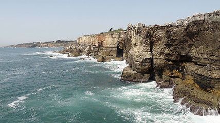 Image showing portugese coastal scenery