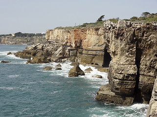 Image showing portugese coastal scenery