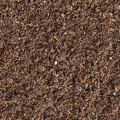 Image showing Seamless Texture of Brown Soil.