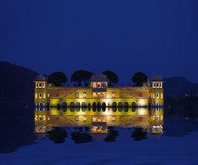 Image showing Water Palace - Jal Mahal Rajasthan, Jaipur, India