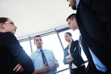 Image showing business people in a meeting at office