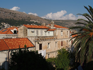 Image showing Dubrovnik, august 2013, Croatia, mediterranean house 