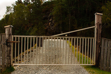 Image showing Gate to the outlying