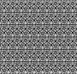 Image showing Seamless pattern composed of diamonds