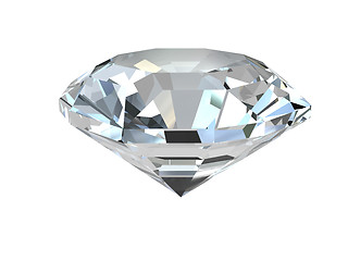 Image showing Diamond on white background