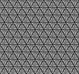 Image showing Background pattern composed of triangular diamonds