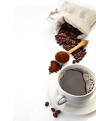 Image showing still life with coffee