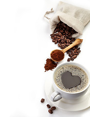 Image showing still life with coffee