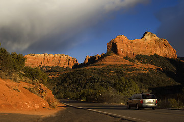 Image showing Driving in Sedona