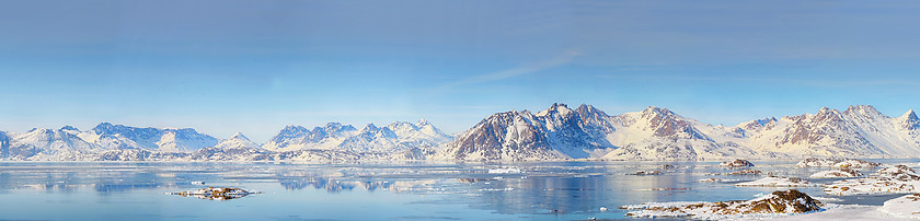 Image showing Greenland panorama