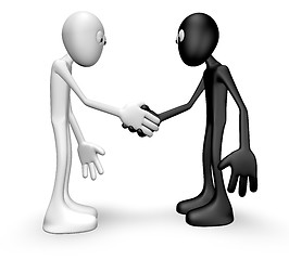 Image showing shake hands