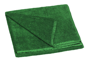 Image showing green towel