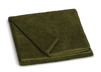 Image showing green towel