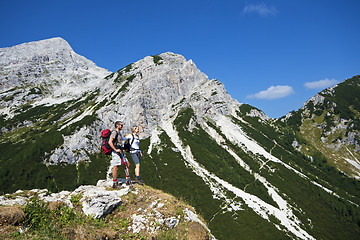 Image showing mountaineering