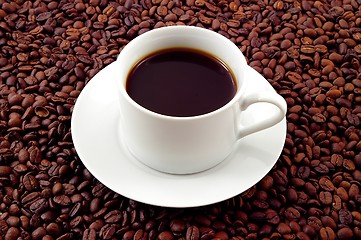 Image showing Coffee on Beans