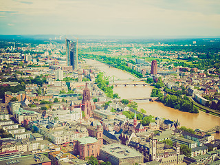 Image showing Retro look Frankfurt am Main, Germany