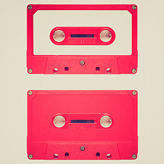 Image showing Retro look Tape cassette