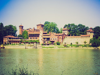 Image showing Retro look Medieval castle