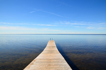 Image showing Empty jetty
