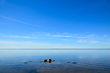 Image showing Rocks at the coast