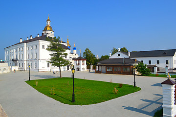 Image showing Courtyard of the Tobolsk Kremlin