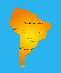 Image showing south america