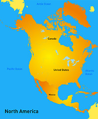 Image showing north america