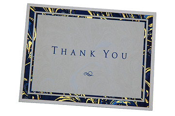 Image showing Thank You Crd