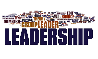 Image showing leadership text cloud
