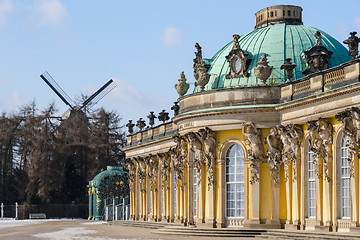 Image showing Royal palace Sanssouci in Potsdam